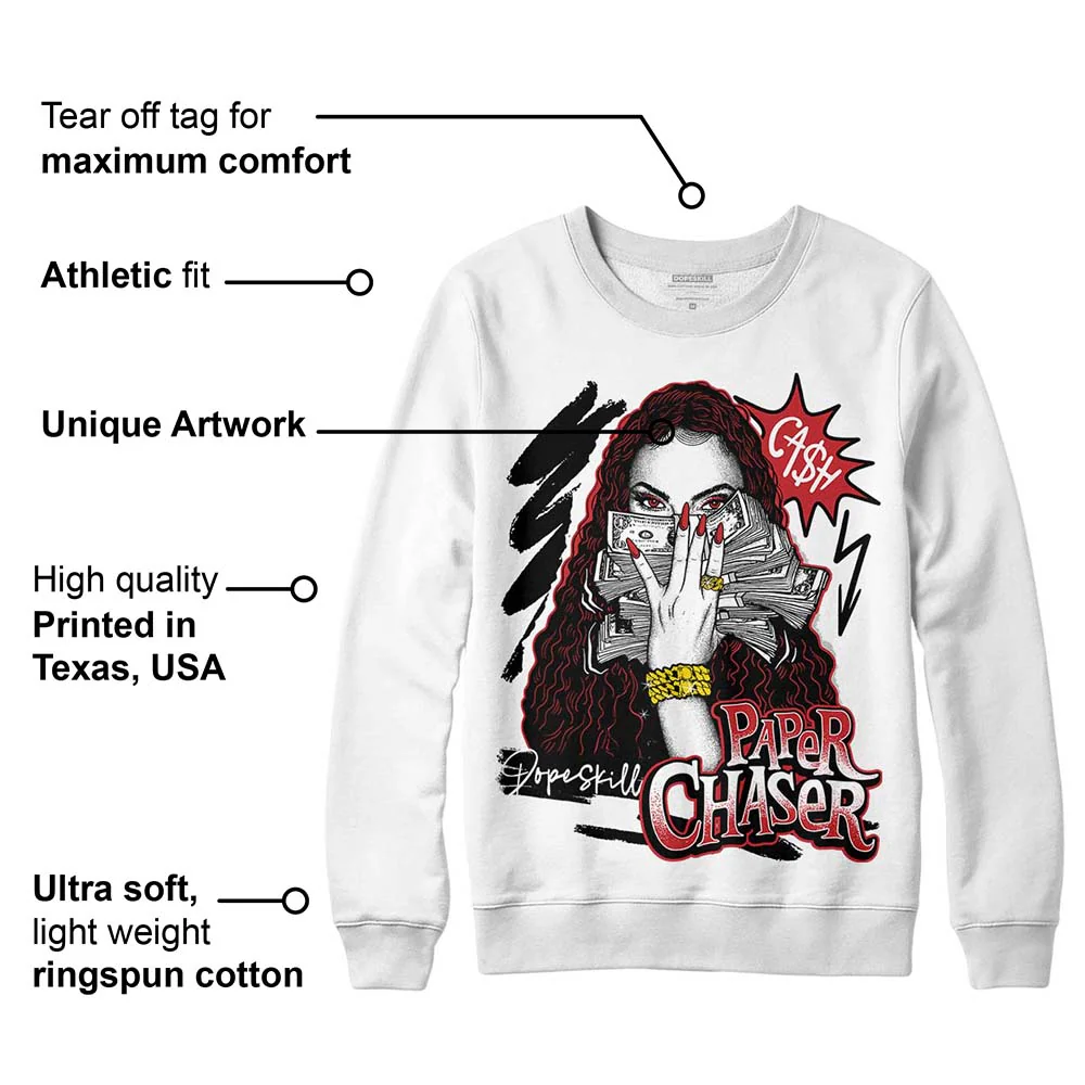 Red Taxi 12s DopeSkill Sweatshirt NPC Graphic - Image 3