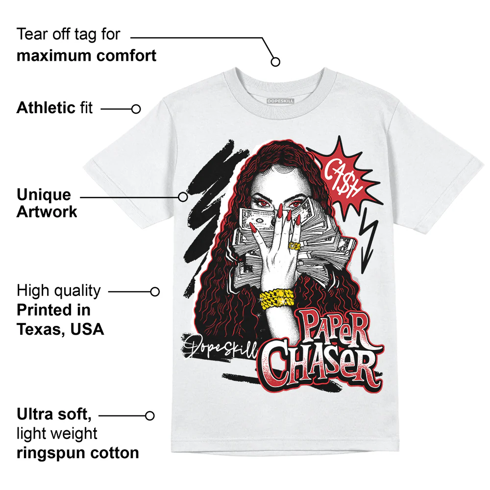 Red Taxi 12s DopeSkill T-Shirt NPC Graphic - Image 3