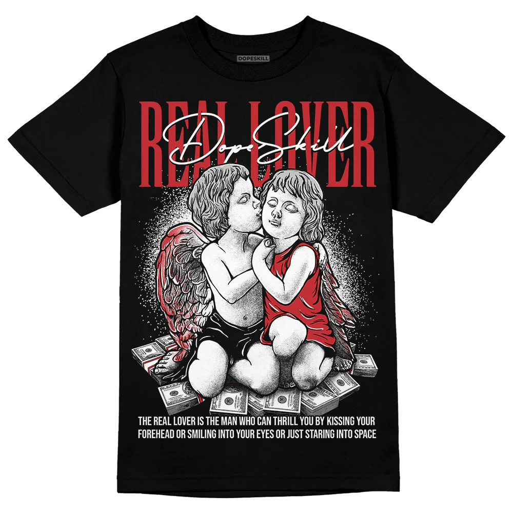 Red Taxi 12s DopeSkill T-Shirt Real Lover Graphic - Image 2