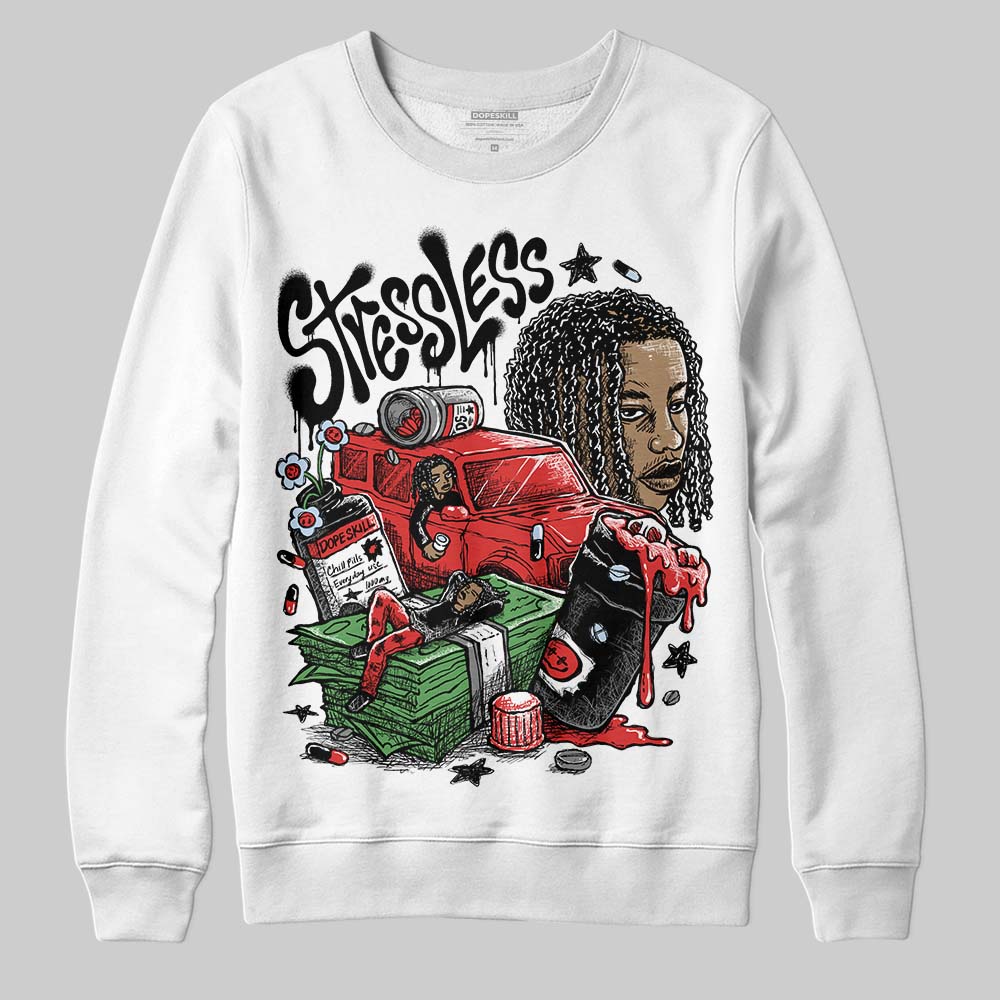 Reverse Infrared 6s DopeSkill Sweatshirt Stressless Graphic - Image 2