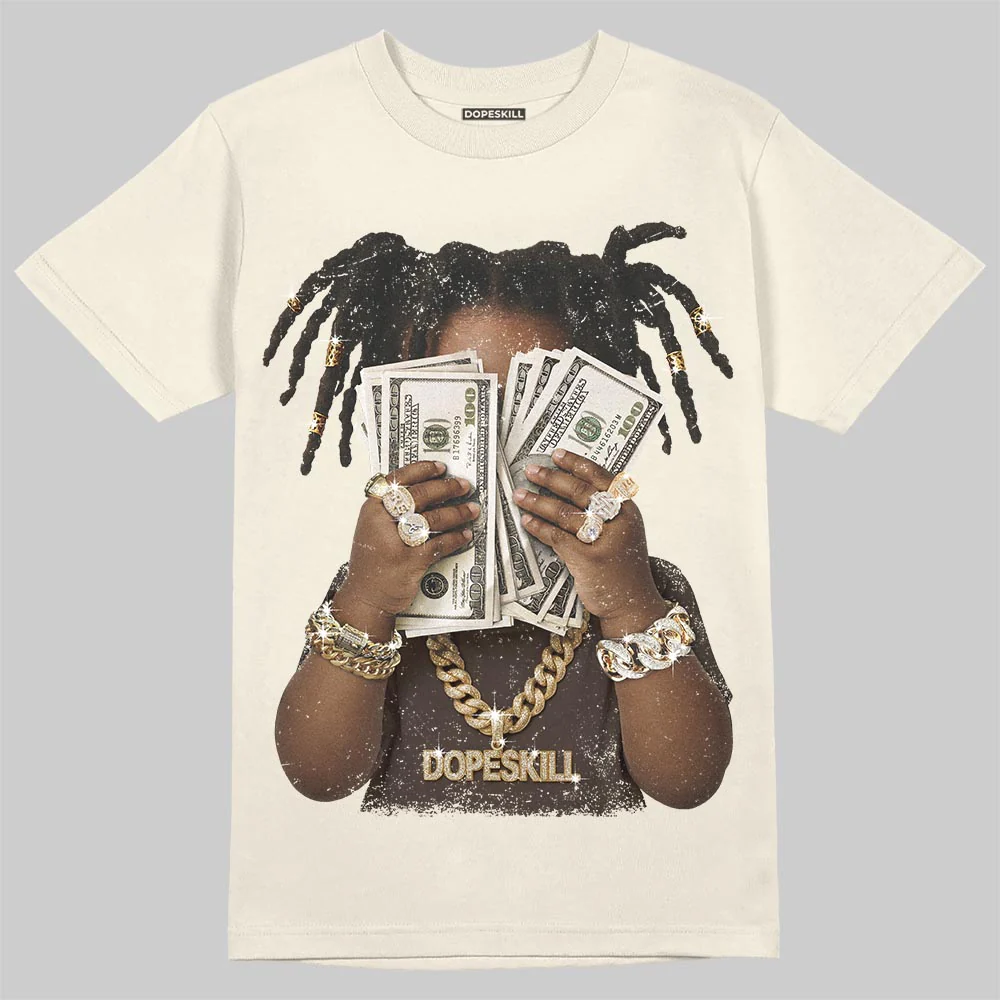 Reverse Mocha 1s DopeSkill T-Shirt Rich Youth Graphic - Image 3