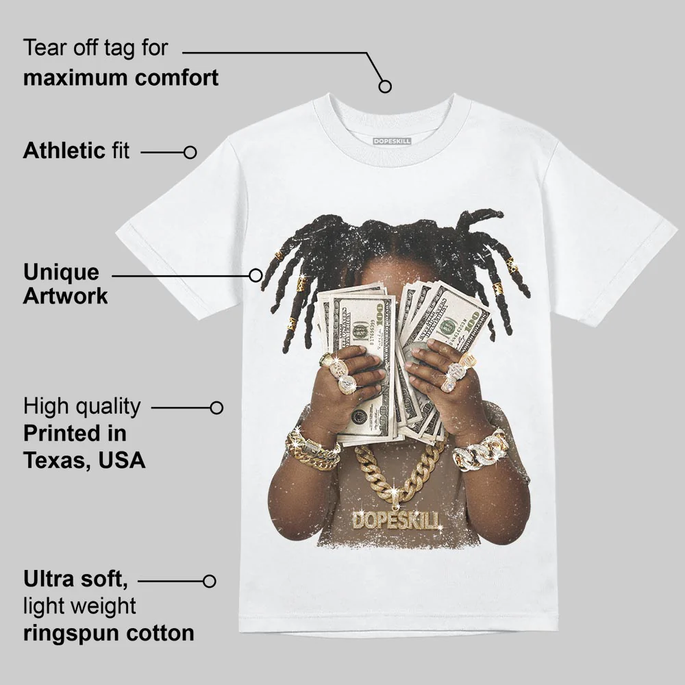 Reverse Mocha 1s DopeSkill T-Shirt Rich Youth Graphic - Image 4