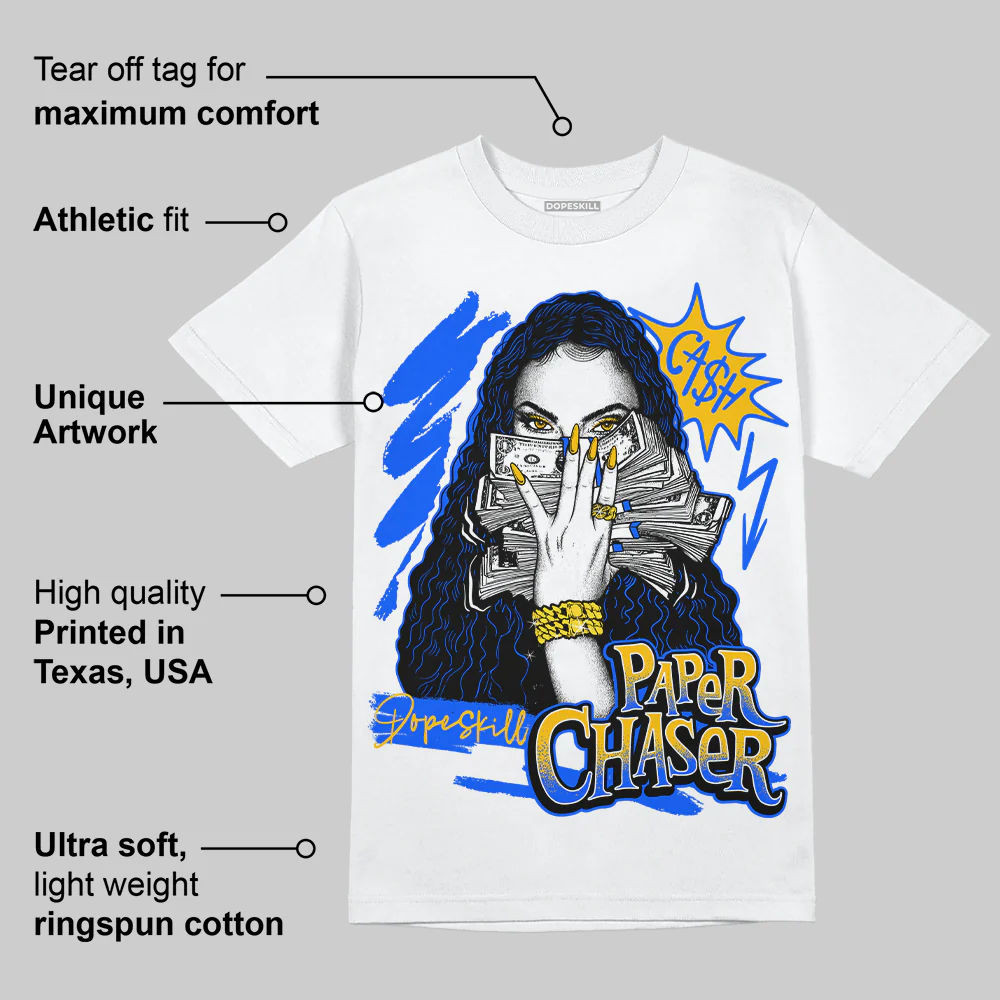 Royal Blue Collection DopeSkill T-Shirt NPC Graphic - Image 3