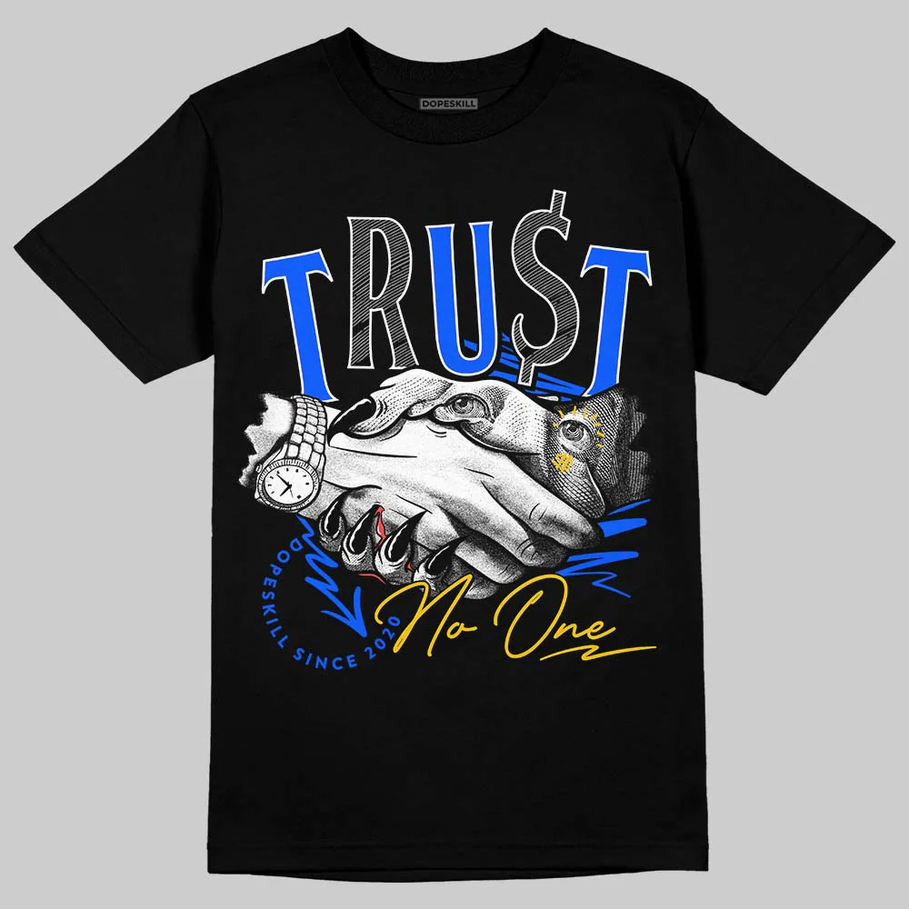 Royal Blue Collection DopeSkill T-Shirt Trust No One Graphic - Image 2
