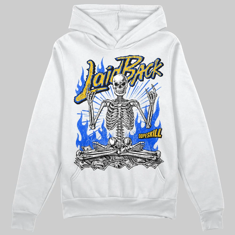 Royal Blue 'Laid Back' DopeSkill Graphic Hoodie