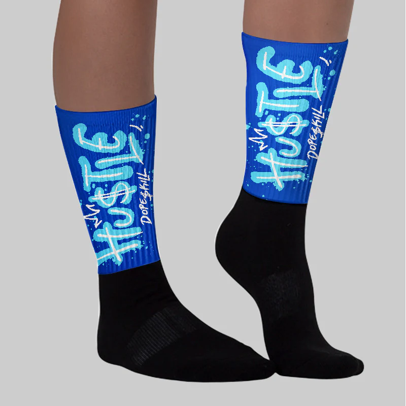 SB Dunk Argon DopeSkill Sublimated Socks Hustle Graphic - Image 3