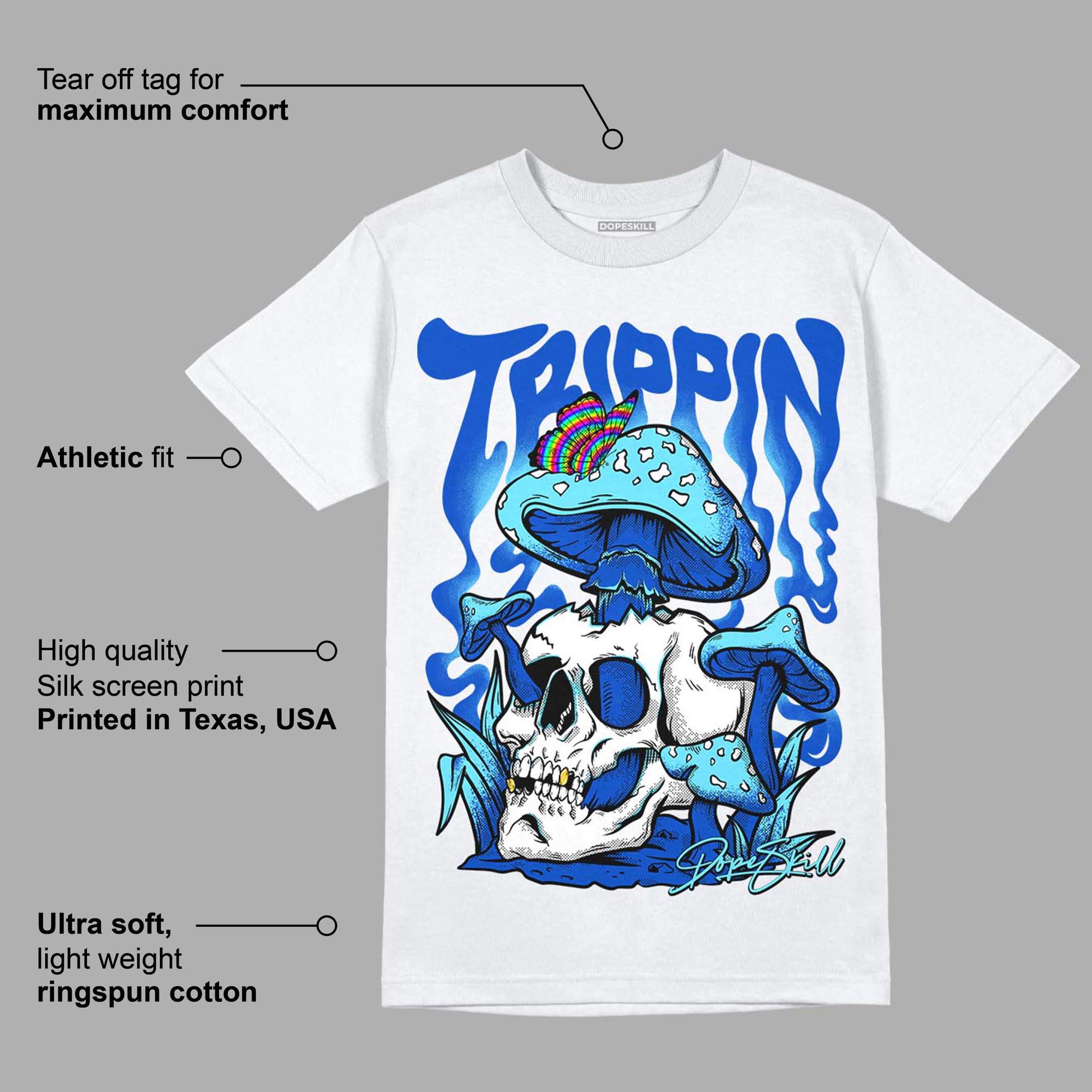 SBDunk Argon DopeSkill T-Shirt Trippin Graphic - Image 3