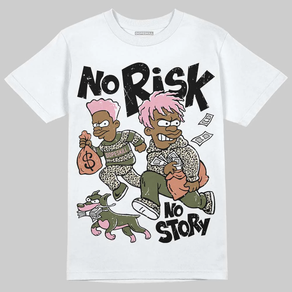 SB Dunk “Arts-Rec” DopeSkill T-Shirt No Risk No Story Graphic
