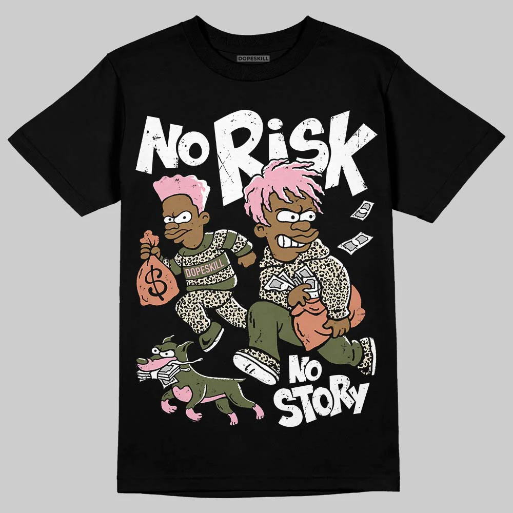 SB Dunk “Arts-Rec” DopeSkill T-Shirt No Risk No Story Graphic - Image 2
