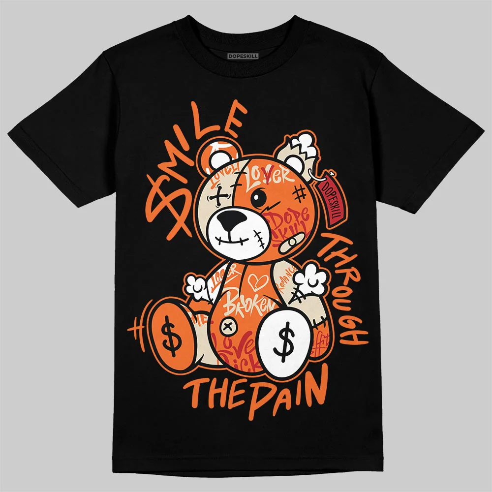 Starfish 3s DopeSkill T-Shirt Smile Through The Pain Graphic - Image 2