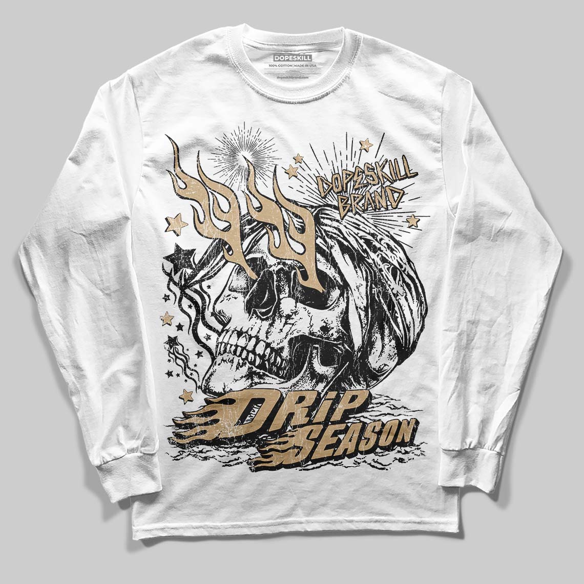TAN Collection DopeSkill Long Sleeve T-Shirt Drip Season Graphic - Image 2