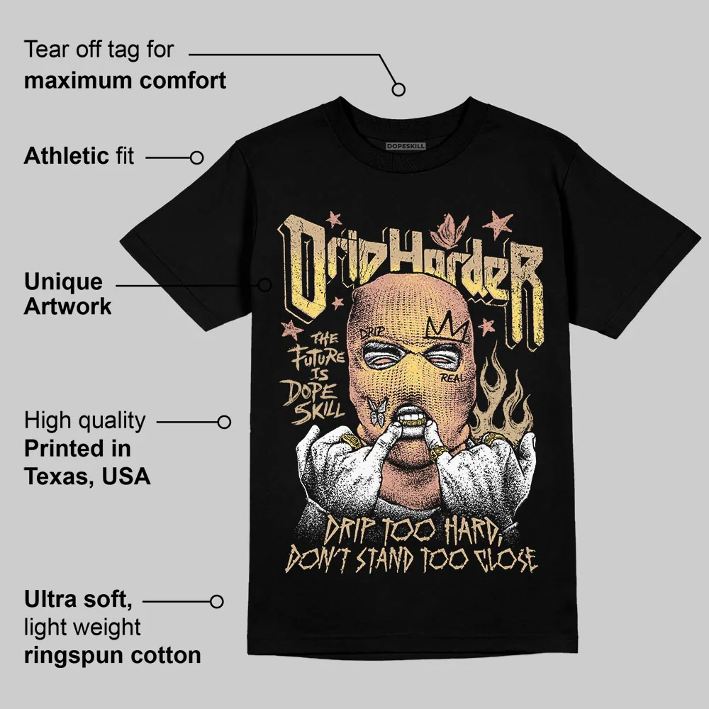 TAN Collection DopeSkill T-Shirt Drip Harder Graphic - Image 3