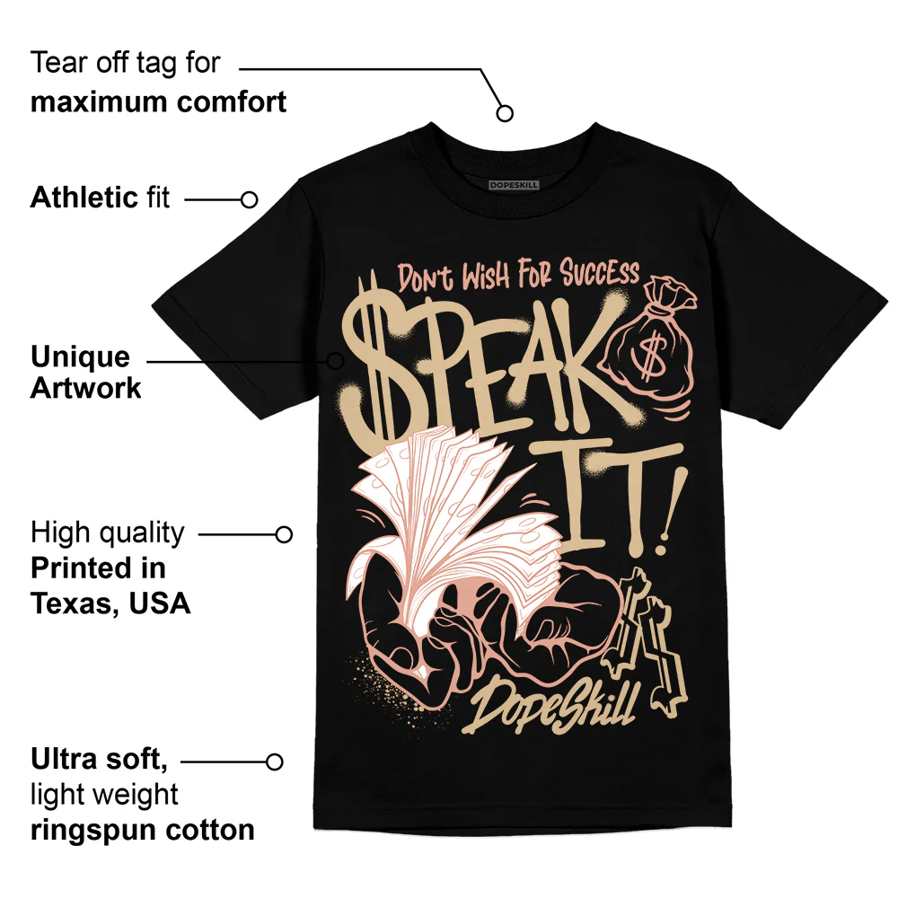 TAN Collection DopeSkill T-Shirt Speak It Graphic - Image 3