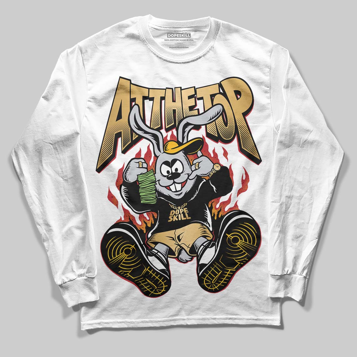 Taxi 12s 2025 DopeSkill Long Sleeve T-Shirt At The Top Graphic - Image 2