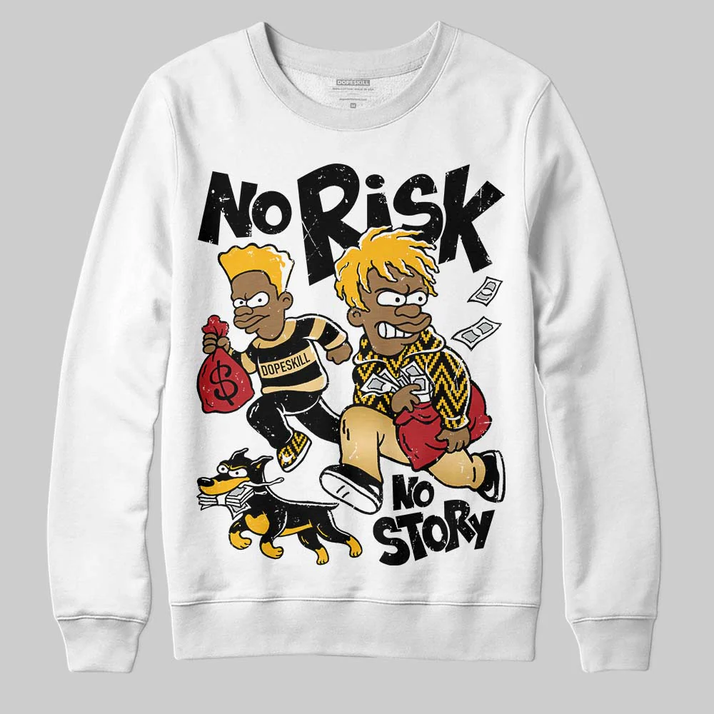 Taxi 12s 2025 DopeSkill Sweatshirt No Risk No Story Graphic - Image 2