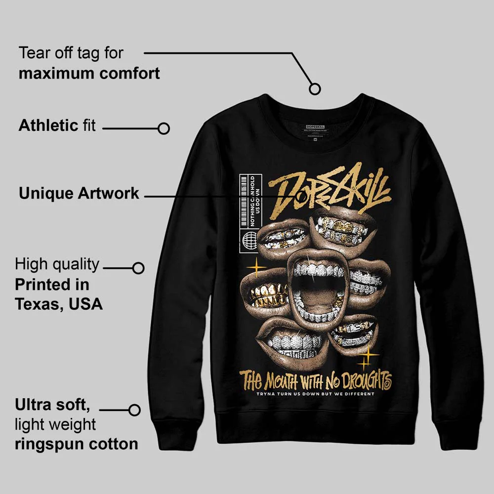 Taxi 12s 2025 DopeSkill Sweatshirt The Mouth With No Droughts Graphic - Image 3