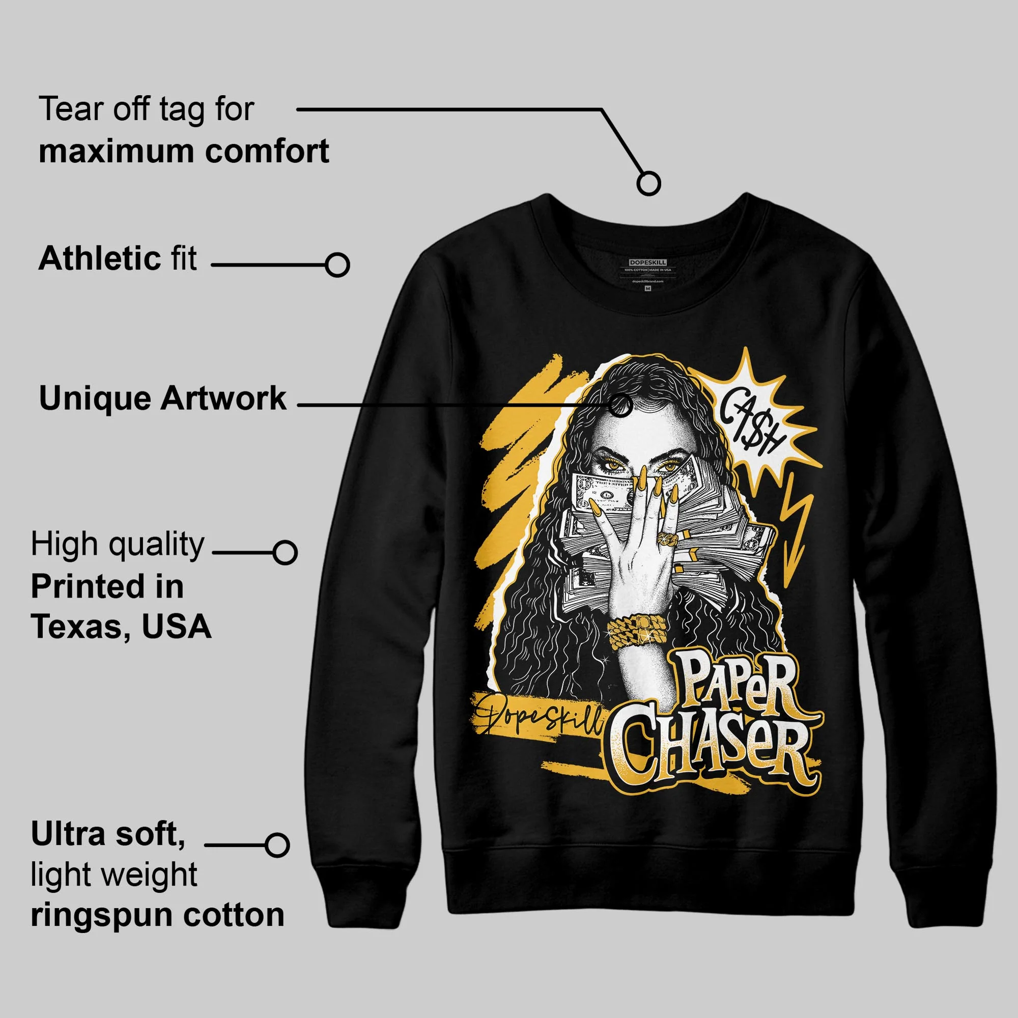 Tokyo 5s DopeSkill Sweatshirt NPC Graphic - Image 3