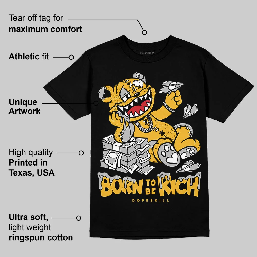 Tokyo 5s DopeSkill T-Shirt Born To Be Rich Graphic - Image 4
