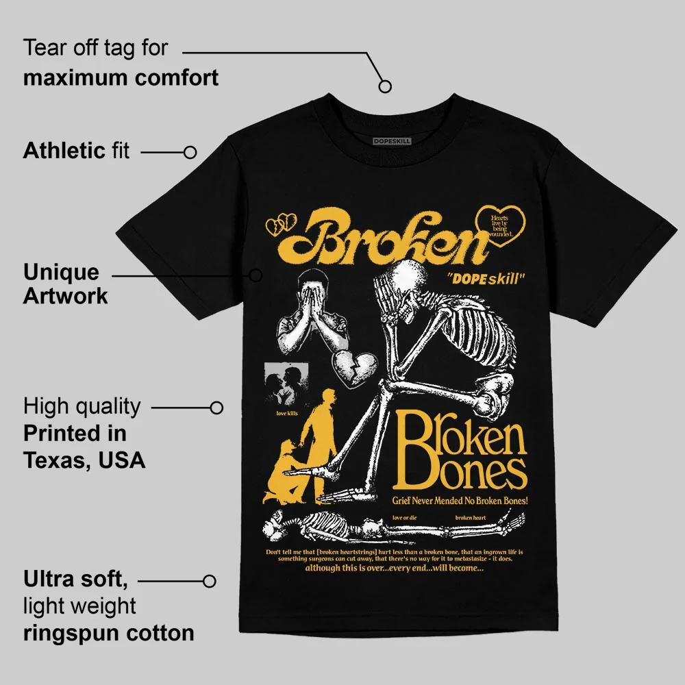 Tokyo 5s DopeSkill T-Shirt Broken Bones Graphic - Image 4