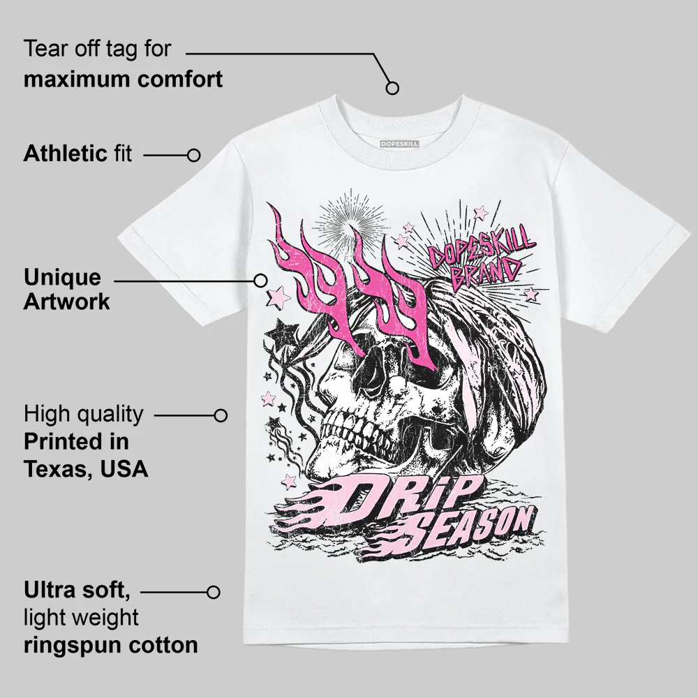 Triple Pink Dunk DopeSkill T-Shirt Drip Season Graphic - Image 3