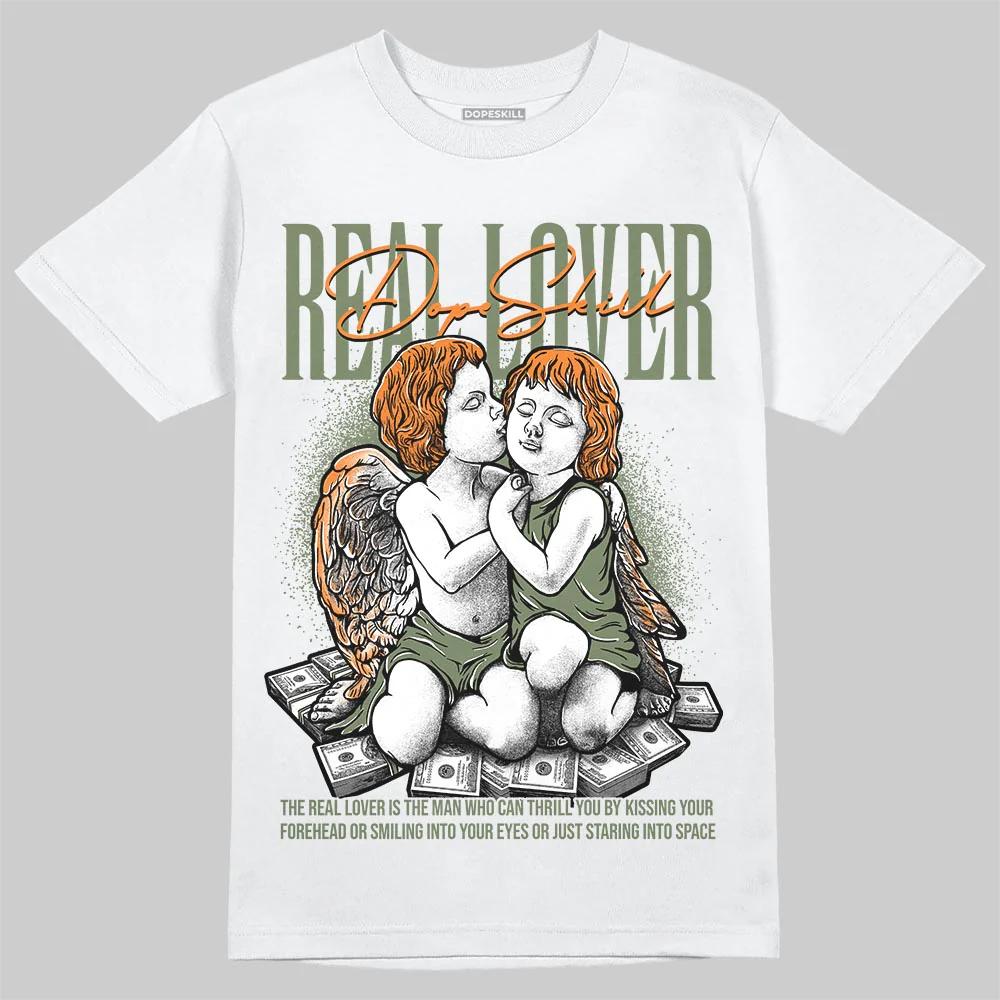 Undefeated x 4s OG DopeSkill T-Shirt Real Lover Graphic - Image 2