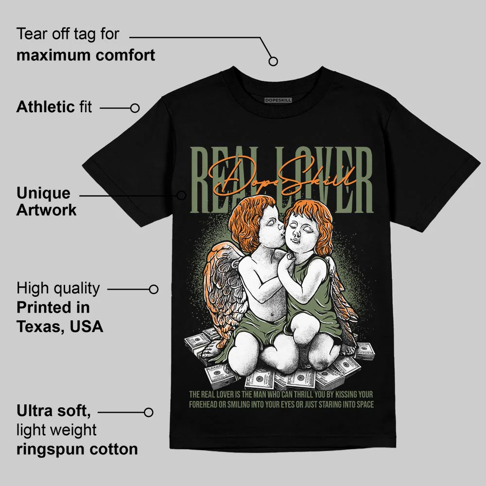 Undefeated x 4s OG DopeSkill T-Shirt Real Lover Graphic - Image 4