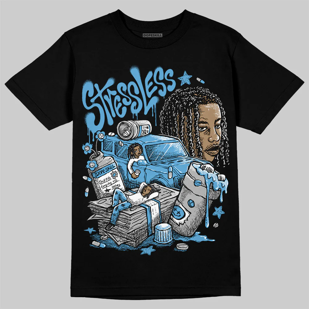 University Blue 14s DopeSkill T-Shirt Stressless Graphic