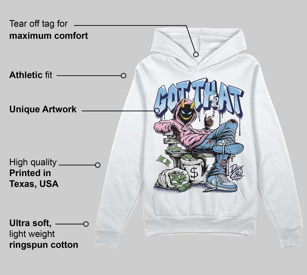 University Blue Collection DopeSkill Hoodie Sweatshirt Got That Graphic - Image 3