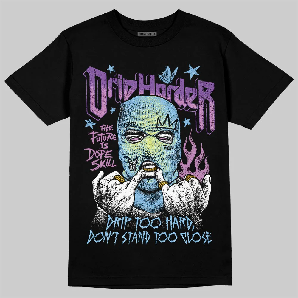 University Blue Collection DopeSkill T-Shirt Drip Harder Graphic - Image 2