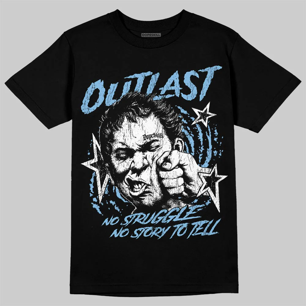 University Blue 'Outlast' DopeSkill Graphic T-Shirt - Image 2