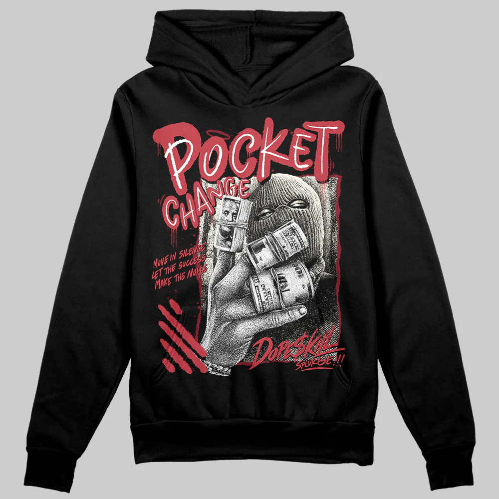 Valentine’s Day 4s DopeSkill Hoodie Sweatshirt Pocket Change Graphic - Image 2
