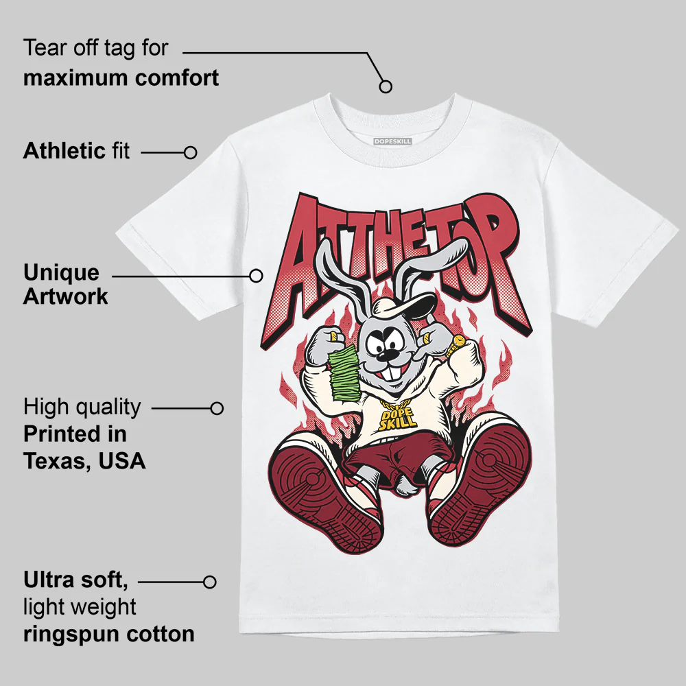 Valentine’s Day 4s DopeSkill T-Shirt At The Top Graphic - Image 3