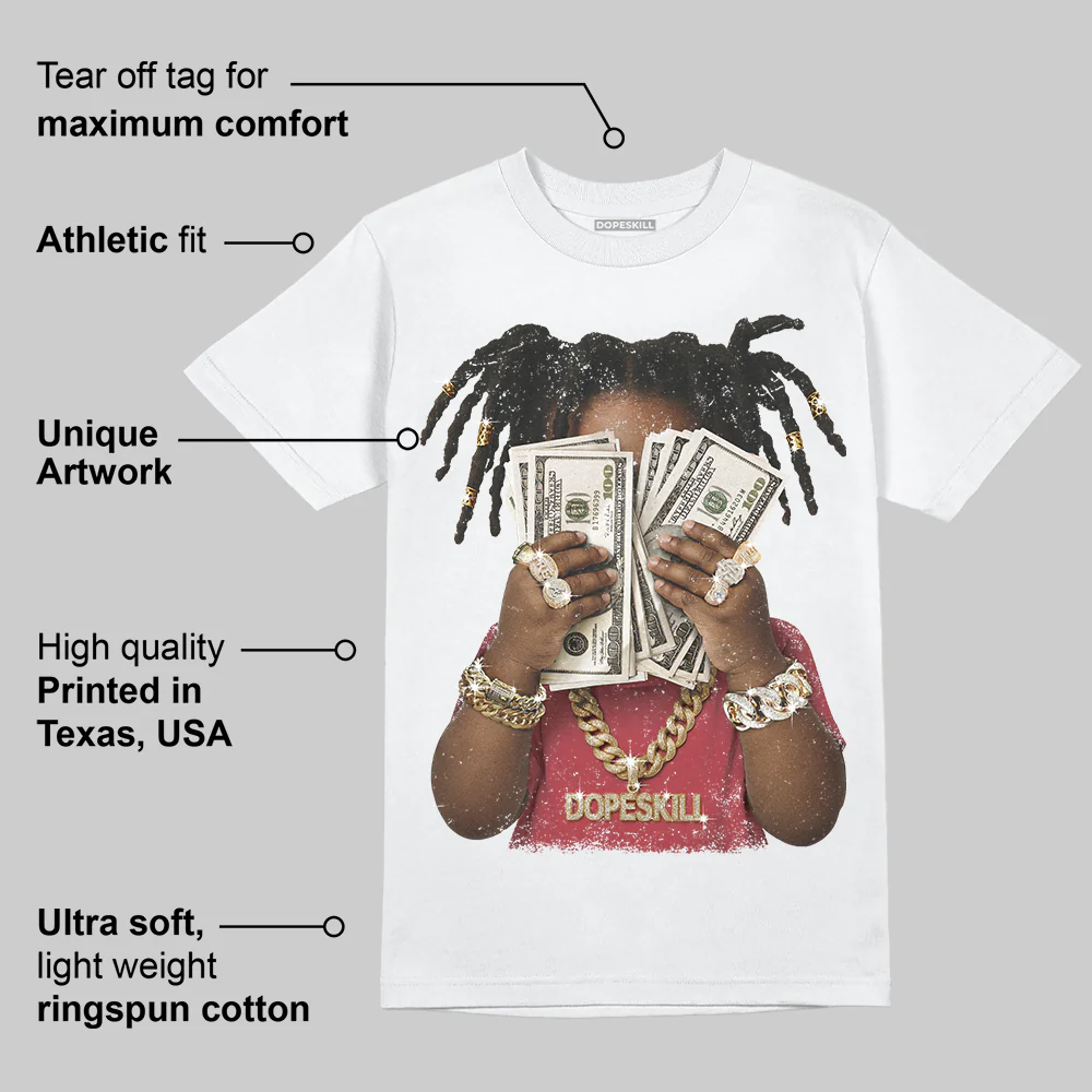 Valentine’s Day 4s DopeSkill T-Shirt Rich Youth Graphic - Image 3