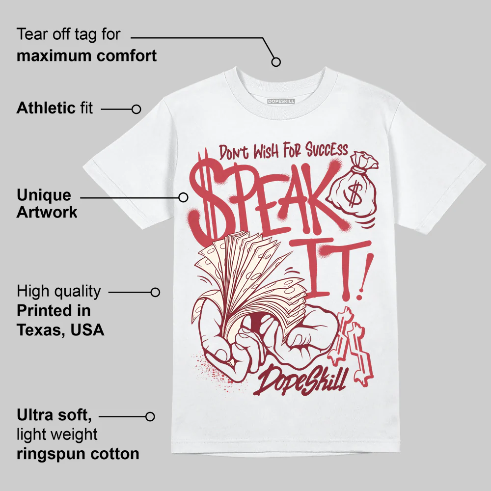 Valentine’s Day 4s DopeSkill T-Shirt Speak It Graphic - Image 3