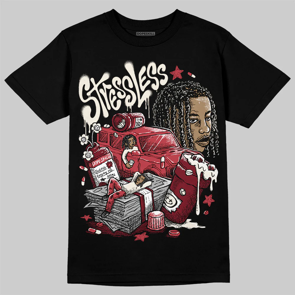 Valentine’s Day 4s DopeSkill T-Shirt Stressless Graphic - Image 2