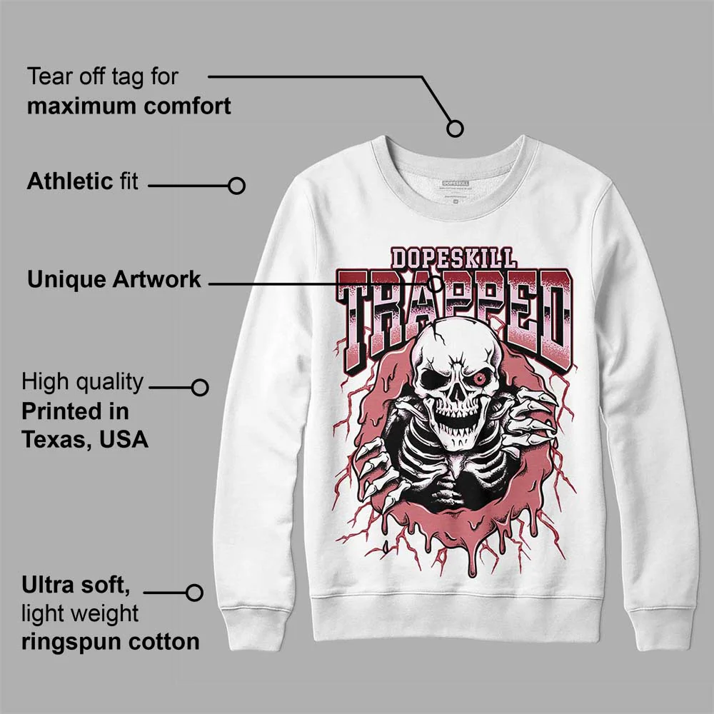 Valentine's Day Collection DopeSkill Sweatshirt Trapped Halloween Graphic - Image 3
