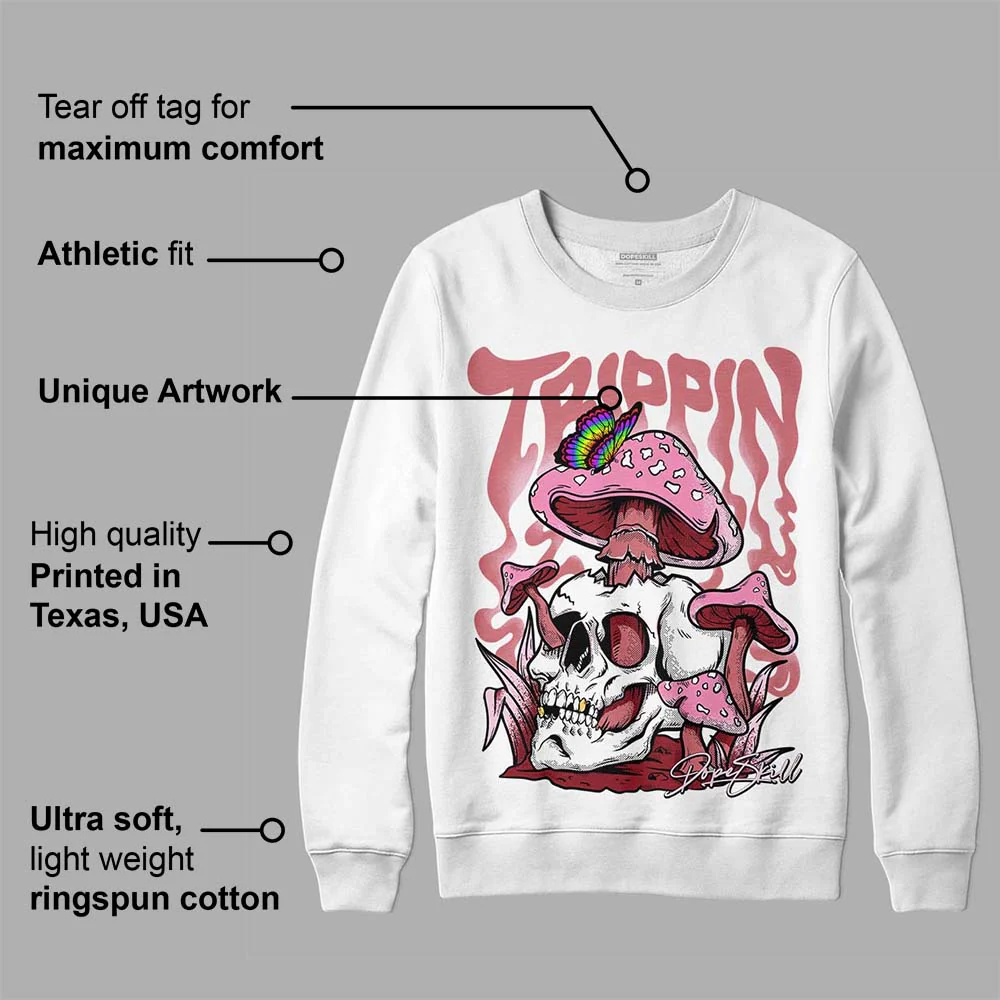 Valentine's Day Collection DopeSkill Sweatshirt Trippin Graphic - Image 3