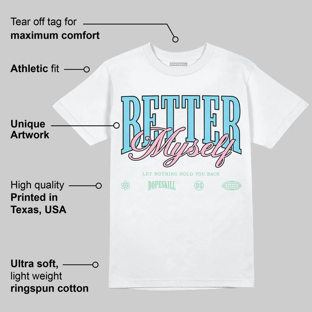Verdy x SB Dunk Visty DopeSkill T-Shirt Better Myself Graphic - Image 3