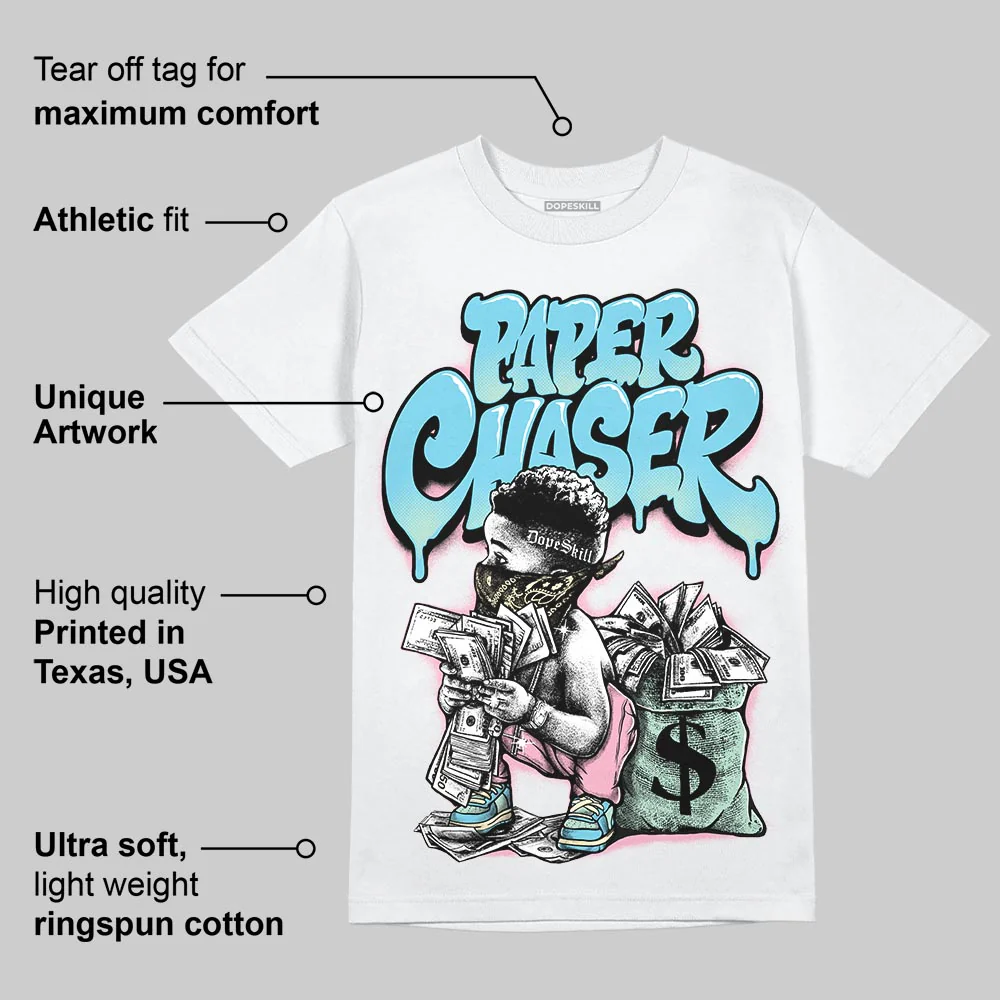 Verdy x SB Dunk Visty DopeSkill T-Shirt Paper Chaser Boy Graphic - Image 3