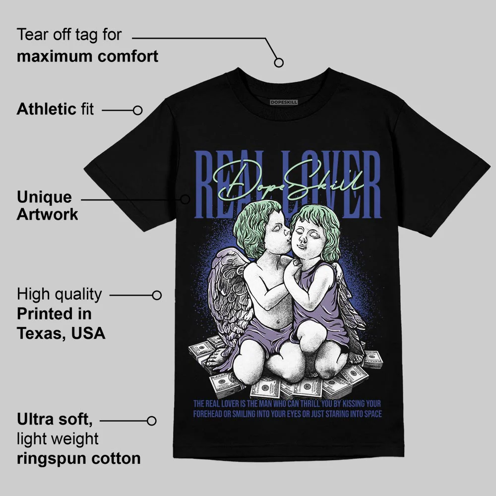Voodoo Alternate 1s DopeSkill T-Shirt Real Lover Graphic - Image 3