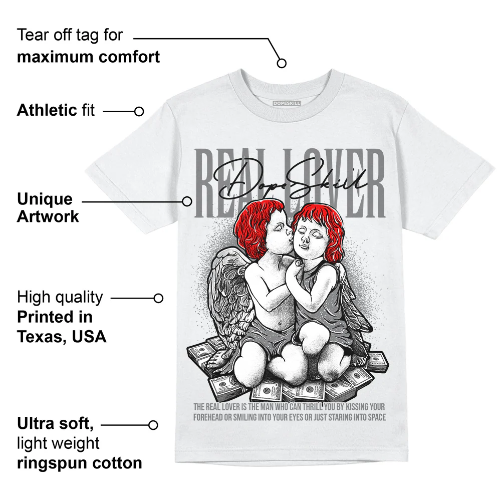 Wet Cement 4s DopeSkill T-Shirt Real Lover Graphic - Image 3