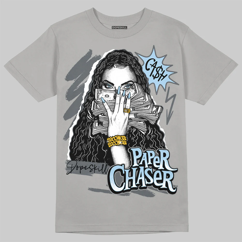 Wolf Grey 5s DopeSkill T-Shirt NPC Graphic - Image 3