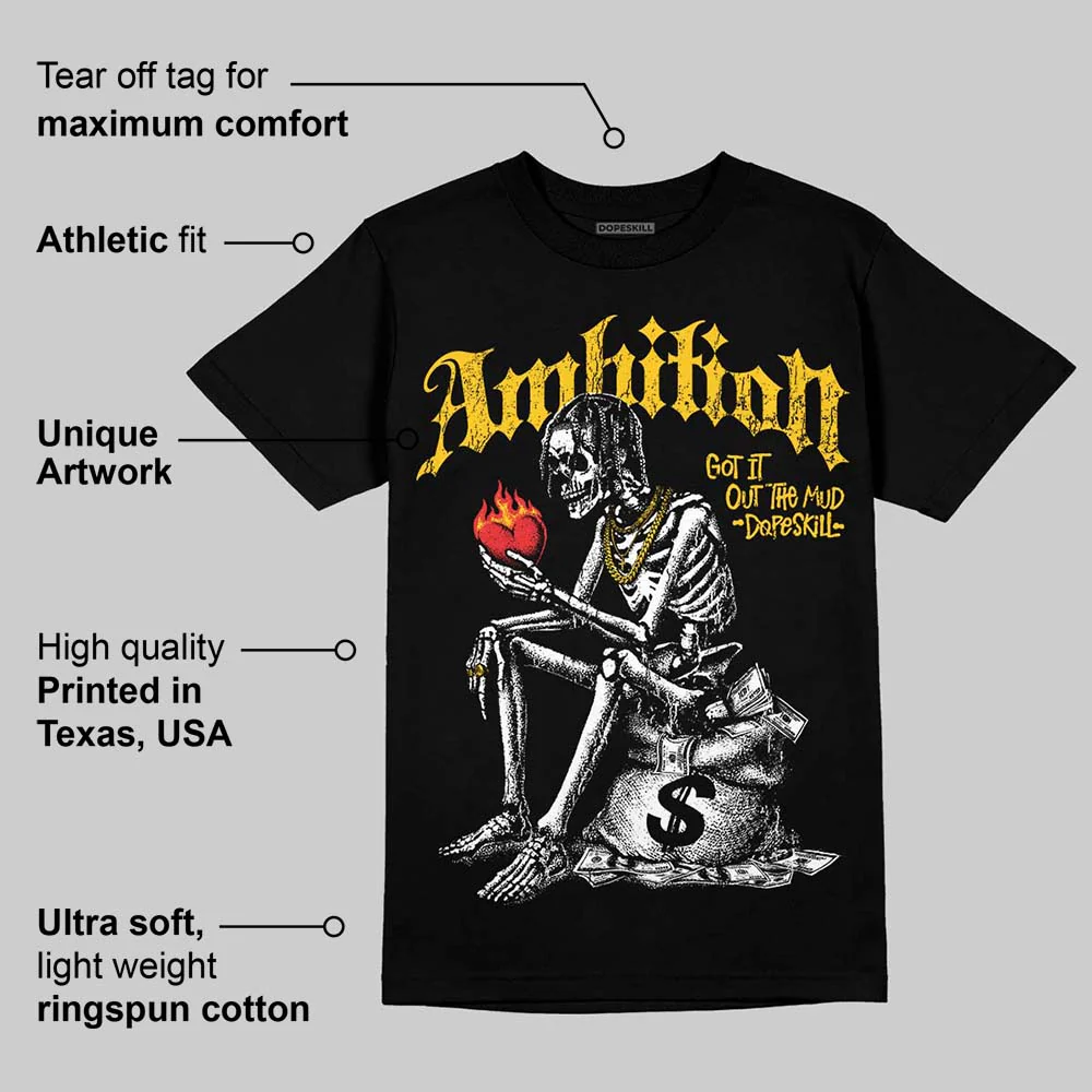 Yellow Collection DopeSkill T-Shirt Ambition Graphic - Image 4