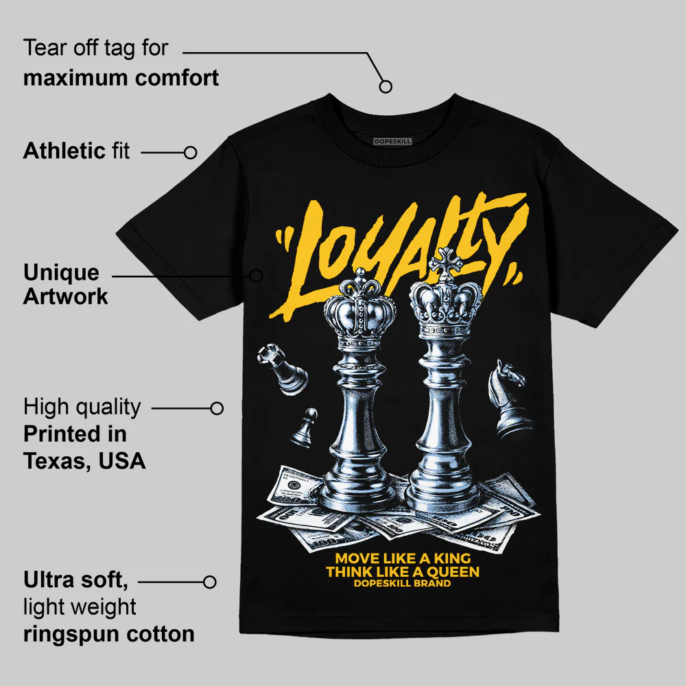 Yellow 'Loyalty' DopeSkill Graphic T-Shirt - Image 4