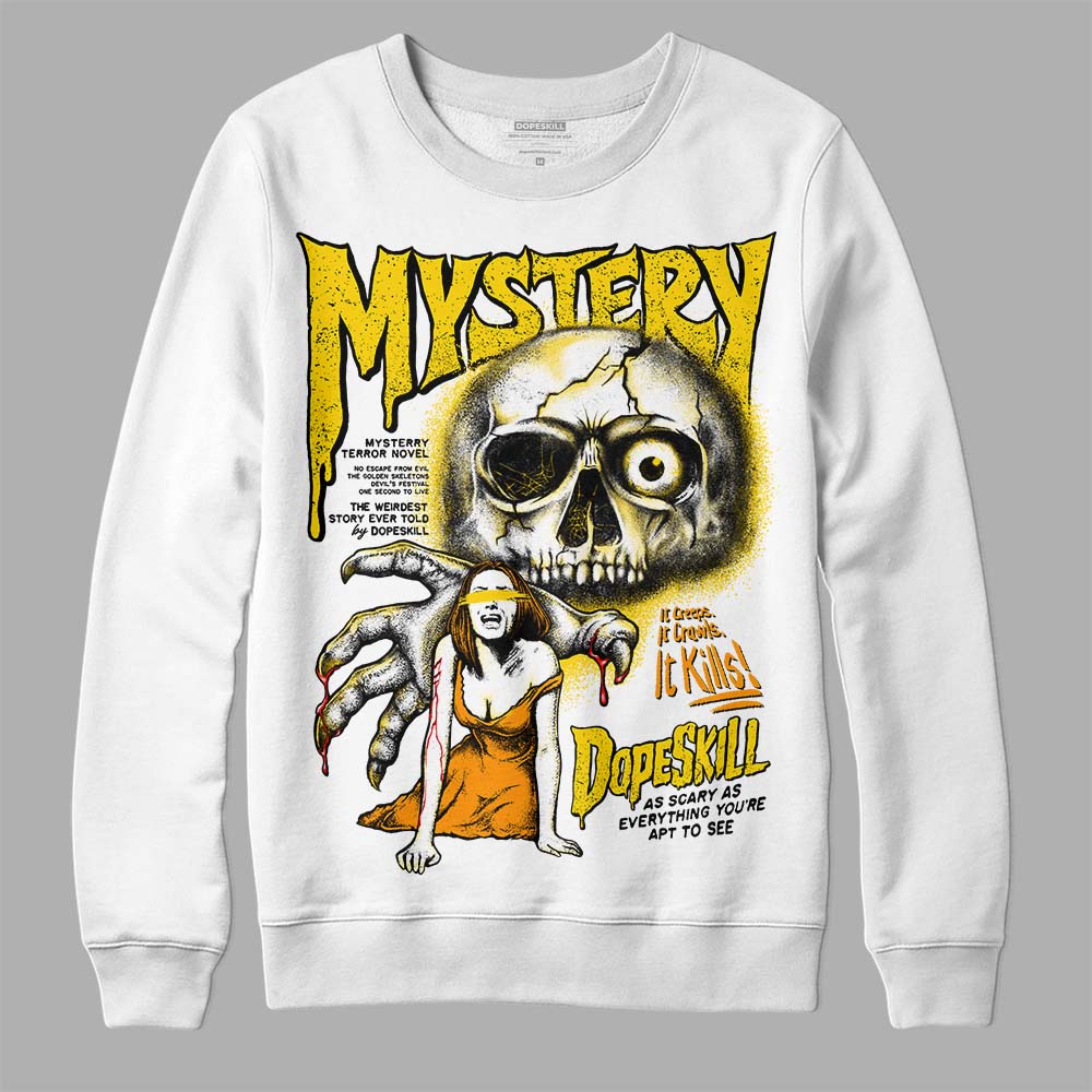 Yellow Ochre 6s DopeSkill Sweatshirt Mystery Ghostly Grasp Graphic - Image 2