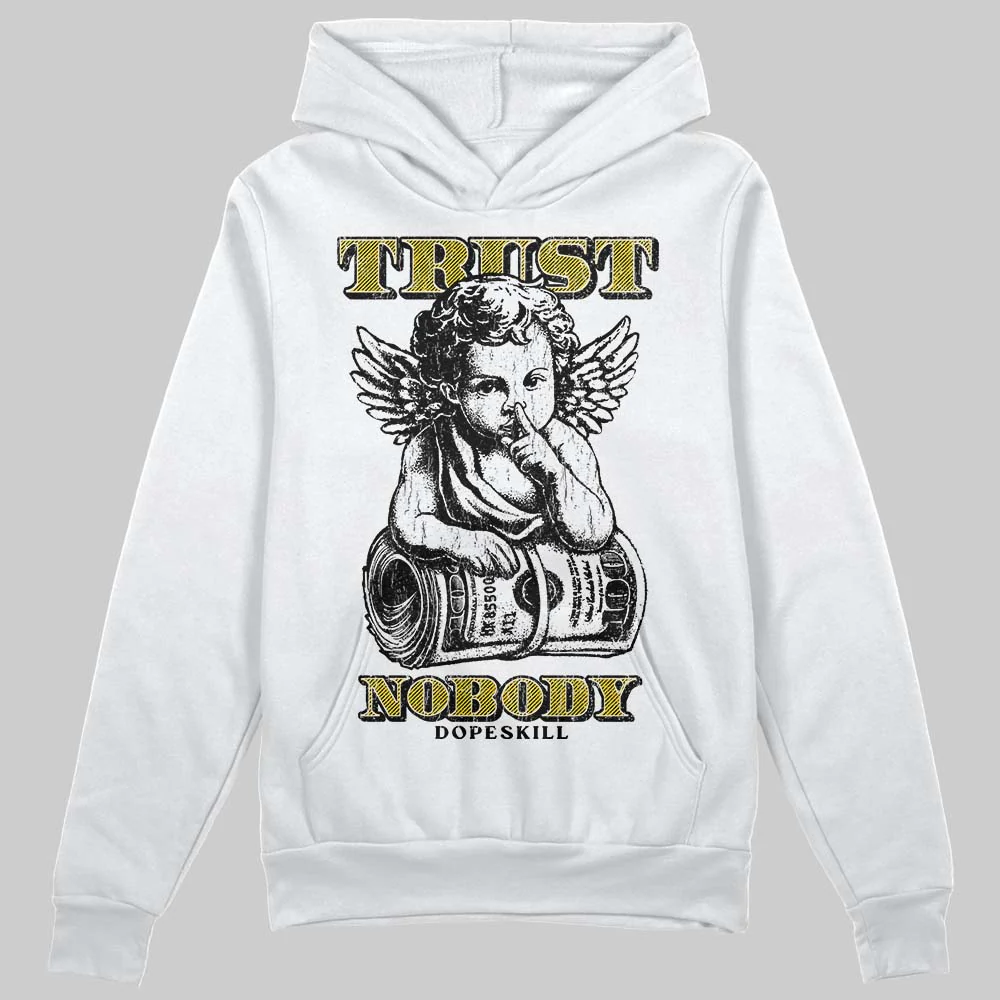 Yellow 'Trust Nobody' DopeSkill Graphic Hoodie - Image 2